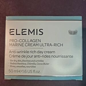 ELEMIS Pro-Collagen Marine Cream Ultra-Rich - Aqua and White